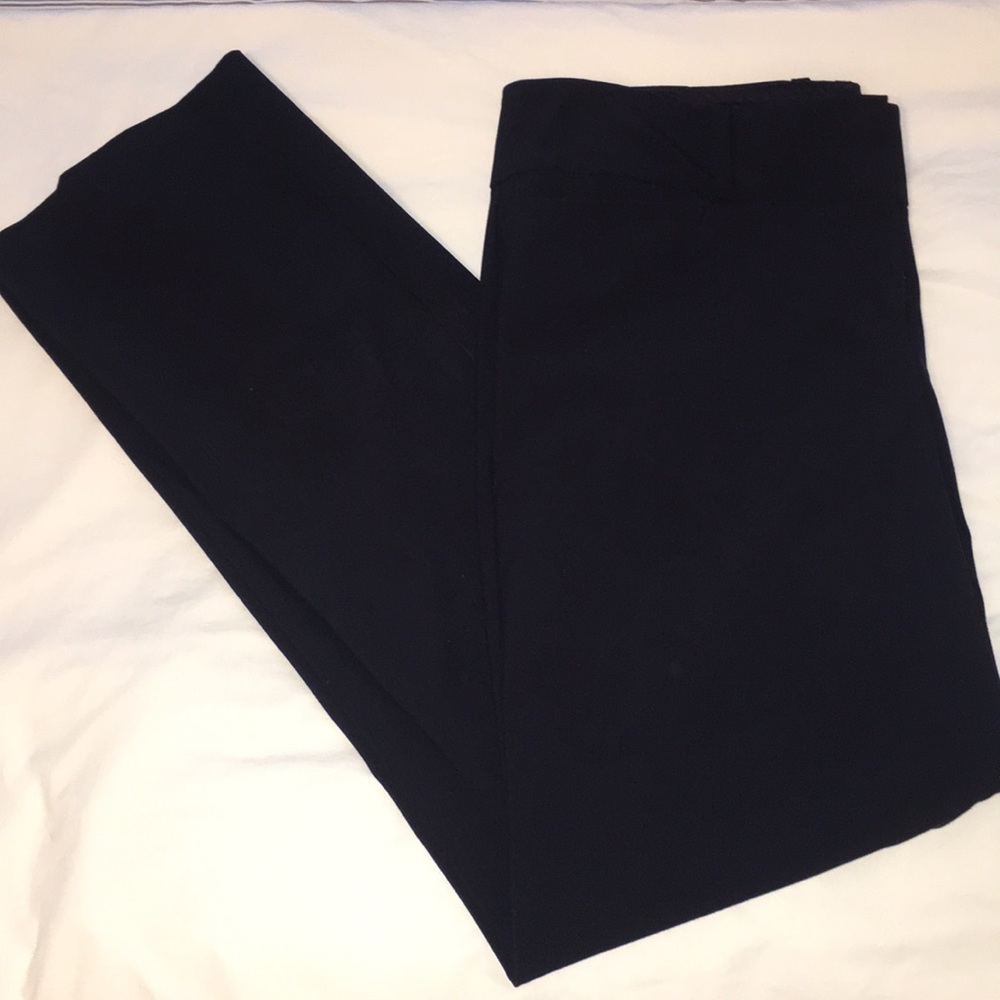 The Limited Drew Fit navy dress pants